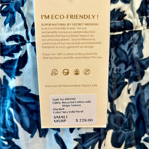 Secret Mission convertible maxi/skirt ECO FREINDLY - Picture 7 of 7